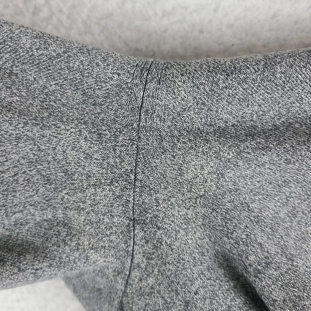Banana Republic Sweater Mens Large Gray Luxury Blend Full Zip Sweatshirt *